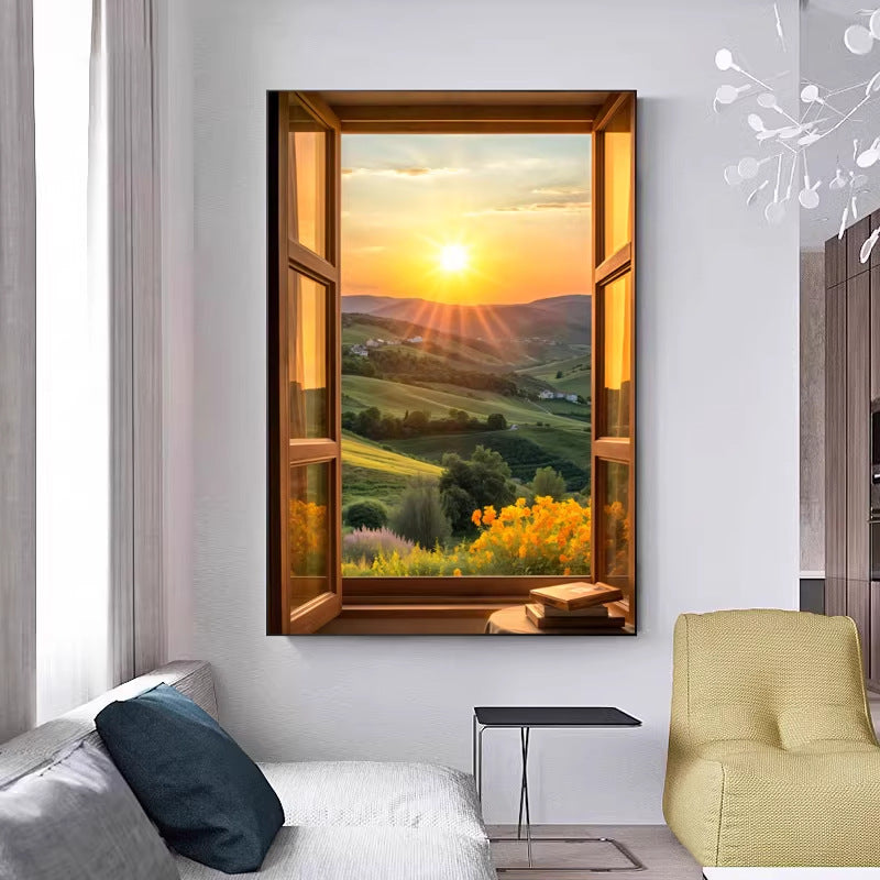 Scenic Landscape Framed Wall Art Homeandso