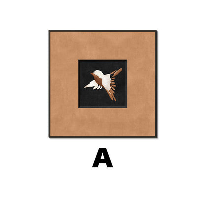 Framed Decorative Bird Artwork Homeandso