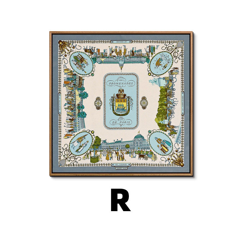 Botanical Garden Landscape Framed Wall Art Homeandso