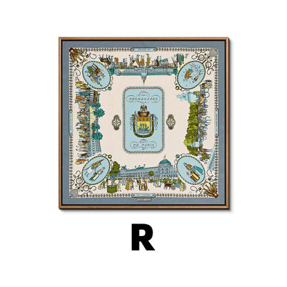 Botanical Garden Landscape Framed Wall Art Homeandso