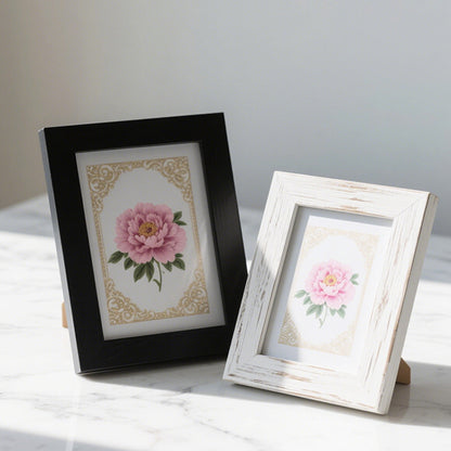 Floral Art Picture Frame