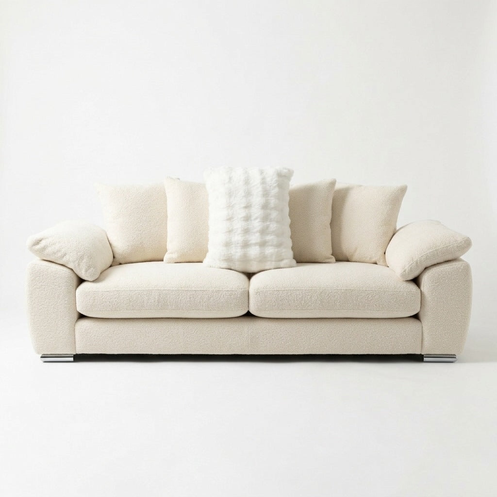 Pluche Textuur Decoratieve Kussen
