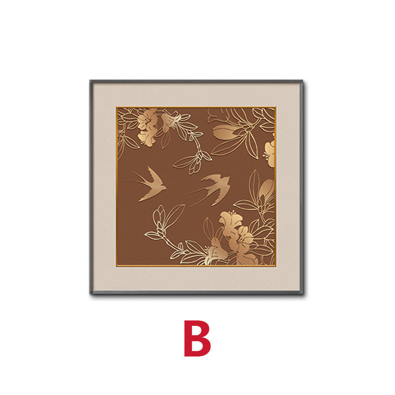 Elegant Framed Floral Wall Art Homeandso