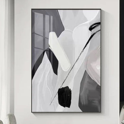 Abstract Minimalist Framed Canvas Art Homeandso
