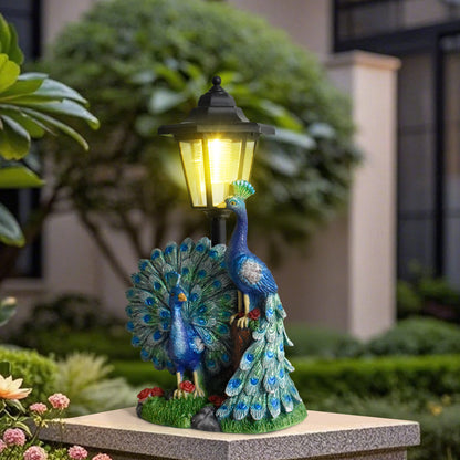 Decorative Peacock Lantern Homeandso