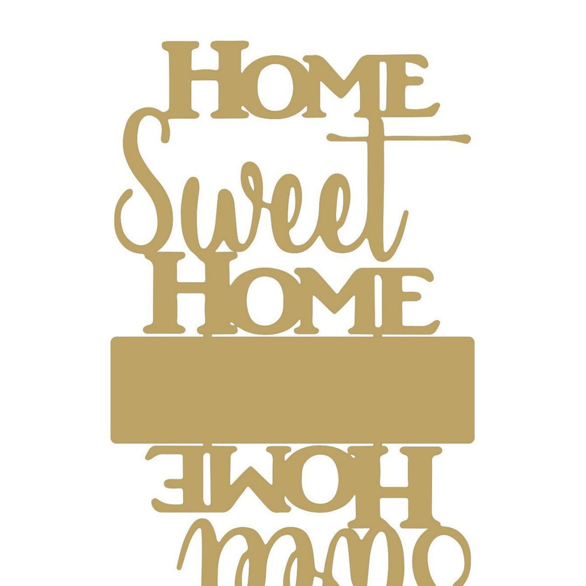 Decorative Home Sweet Home Wall Art Sign Homeandso