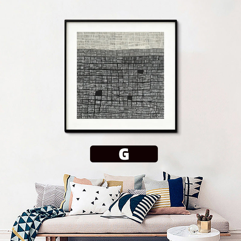Abstract Patterned Framed Wall Art Homeandso