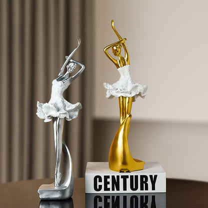 Decorative Ballerina Figure Homeandso