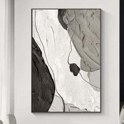 Abstract Minimalist Framed Canvas Art Homeandso