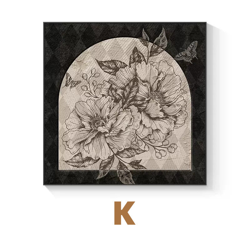 Decorative Floral Framed Artwork Homeandso