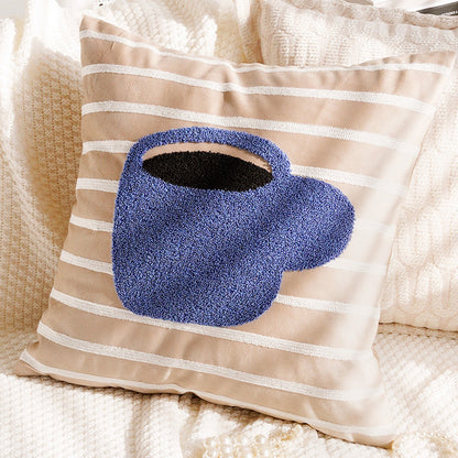 Decorative Croissant Accent Pillow