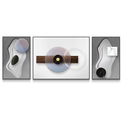 Abstract Geometric Wall Art Set Homeandso