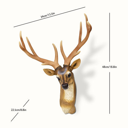 Decorative Wall Mount Deer Head Homeandso