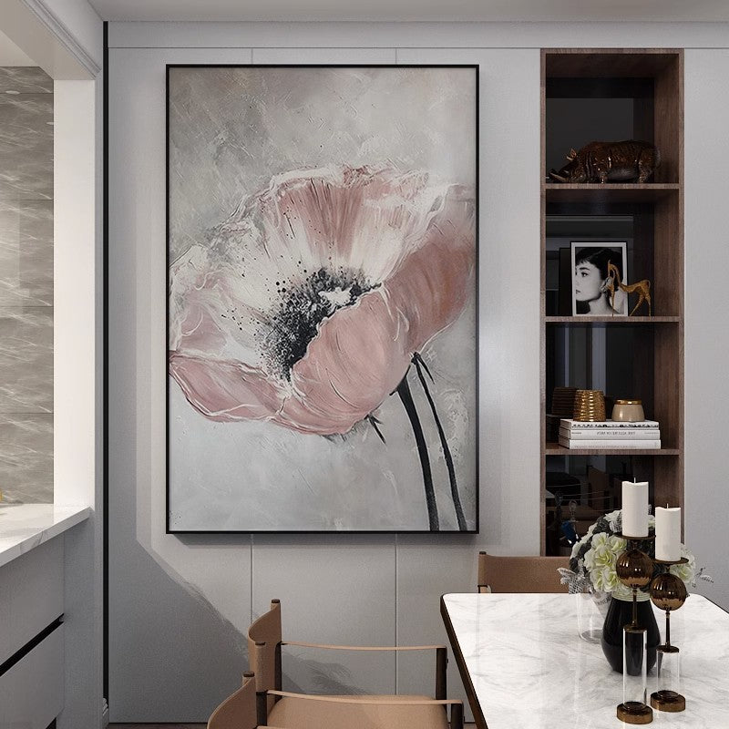 Elegant Floral Canvas Artwork Homeandso
