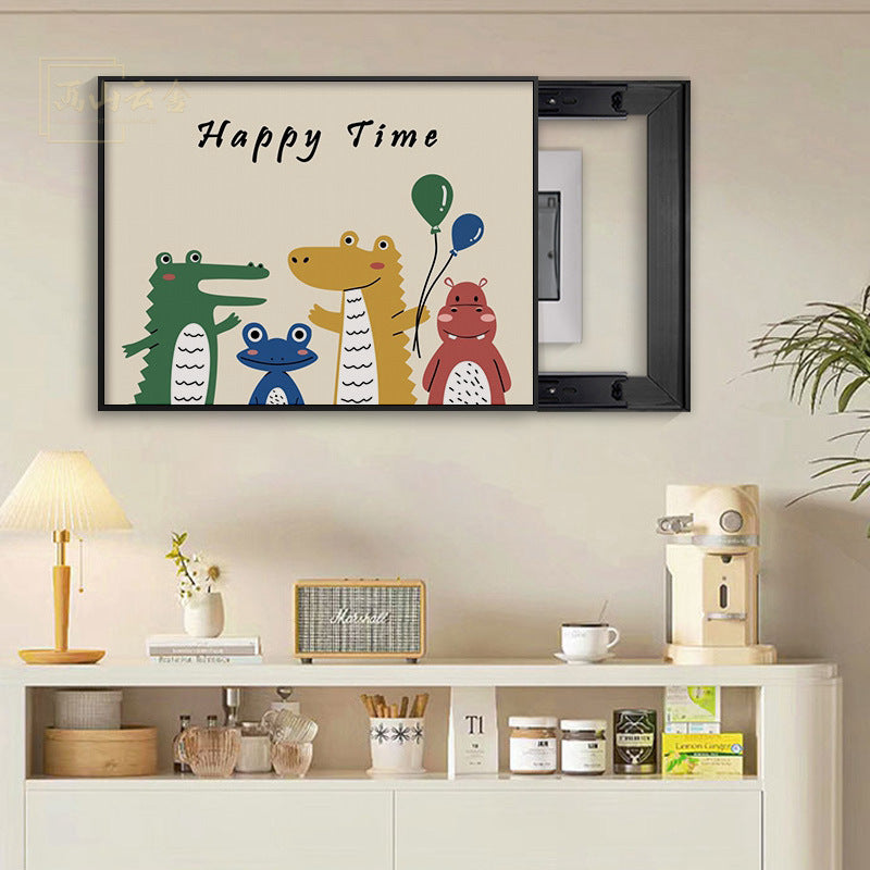 Whimsical Dog-Themed Framed Wall Art Homeandso
