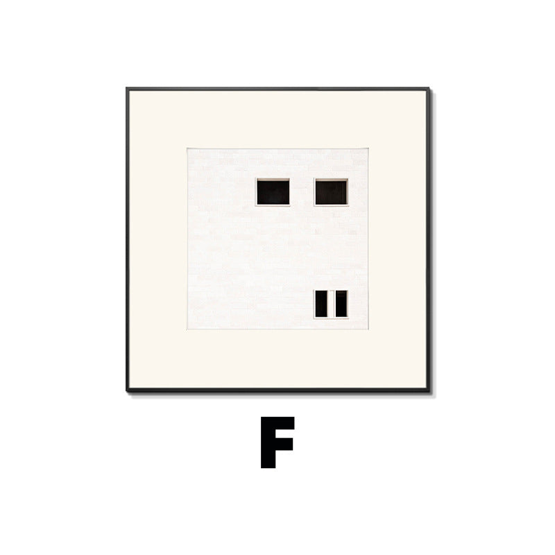 Men's Minimalist Framed Art Homeandso