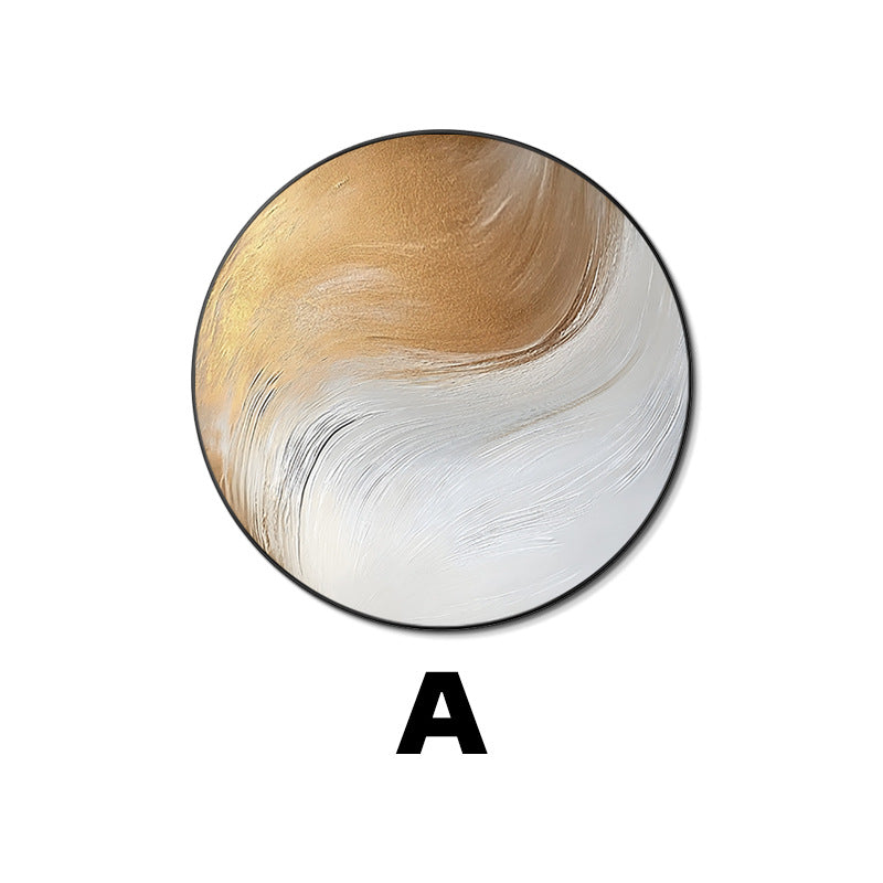 Artistic Round Wall Mirror Homeandso