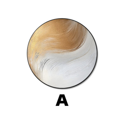 Artistic Round Wall Mirror Homeandso