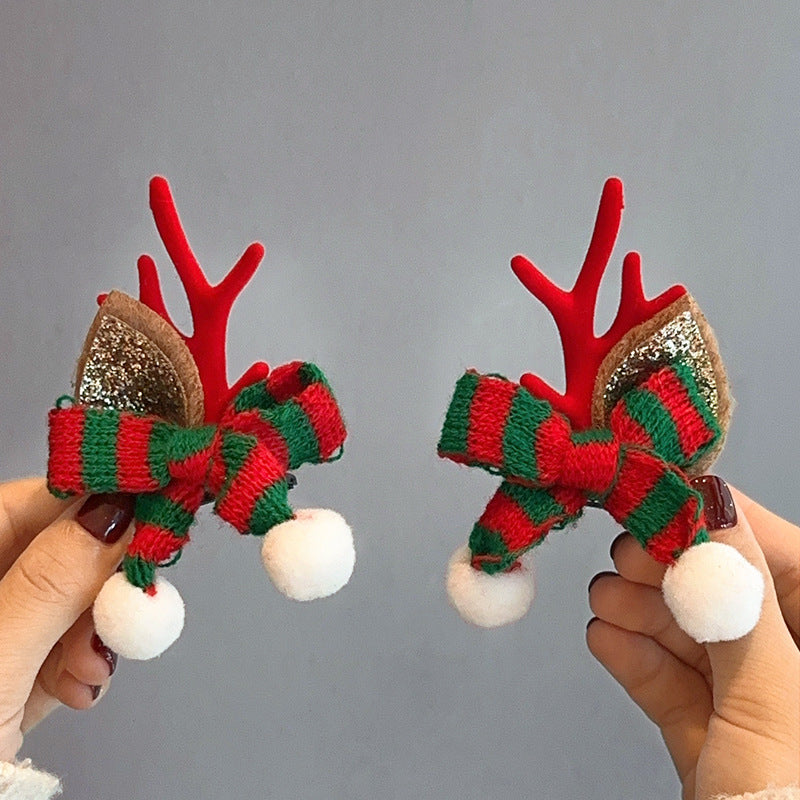 Festive Holiday-Themed Santa Hat Accessory