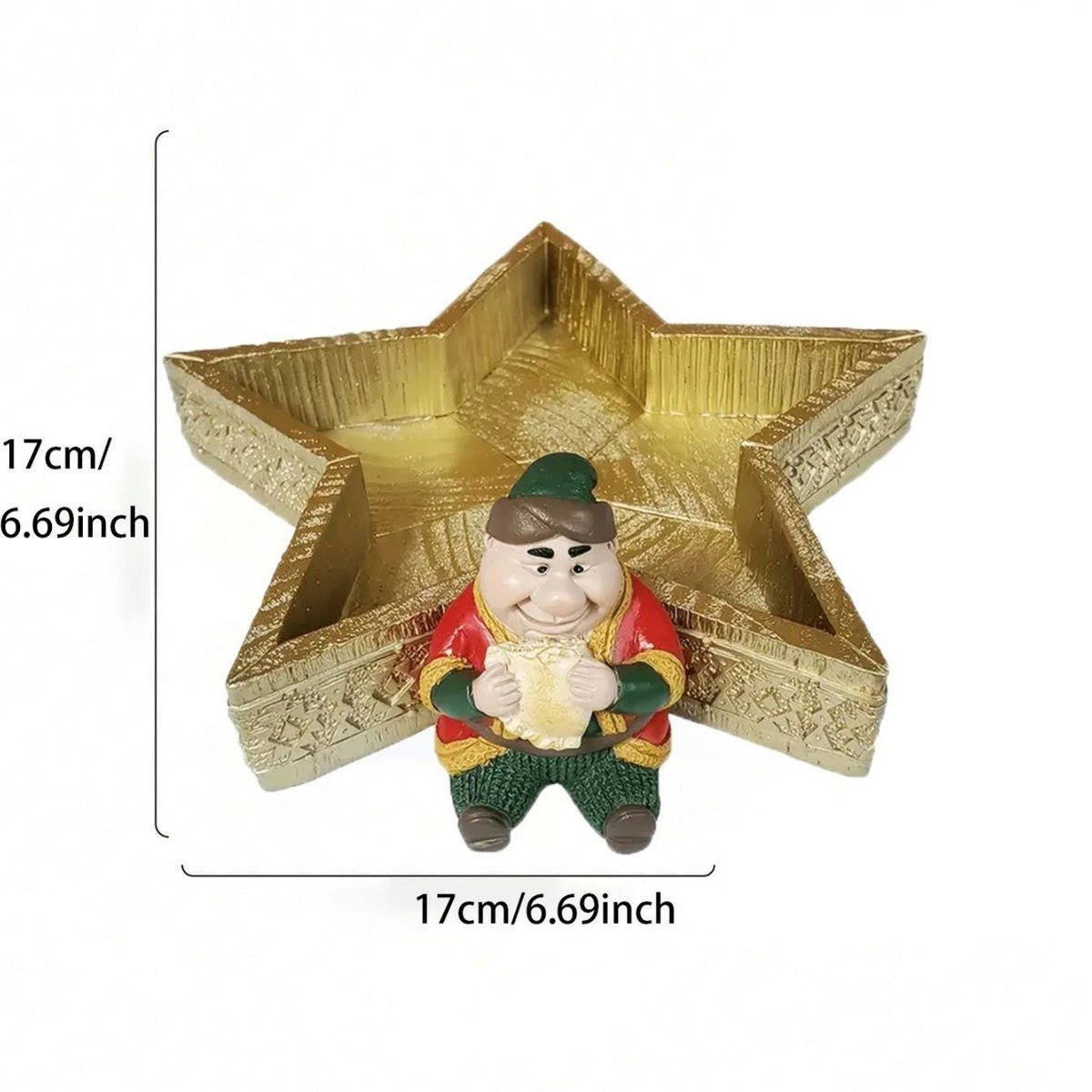 Decorative Trash Can Figurine Homeandso