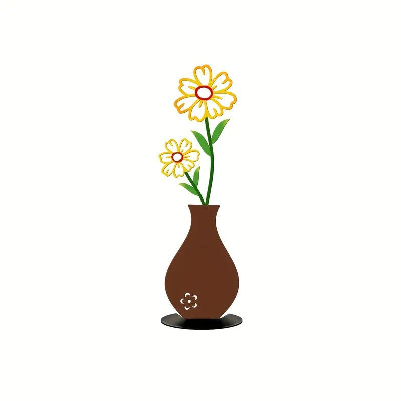 Stylish Floral Decorative Vase Homeandso