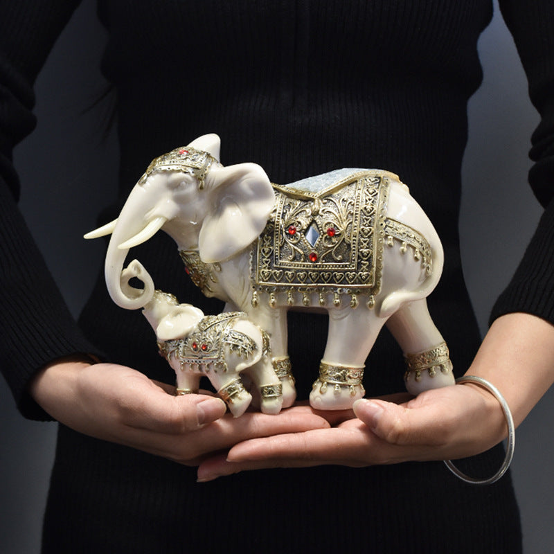 Decorative Handcrafted Elephant Statues Homeandso