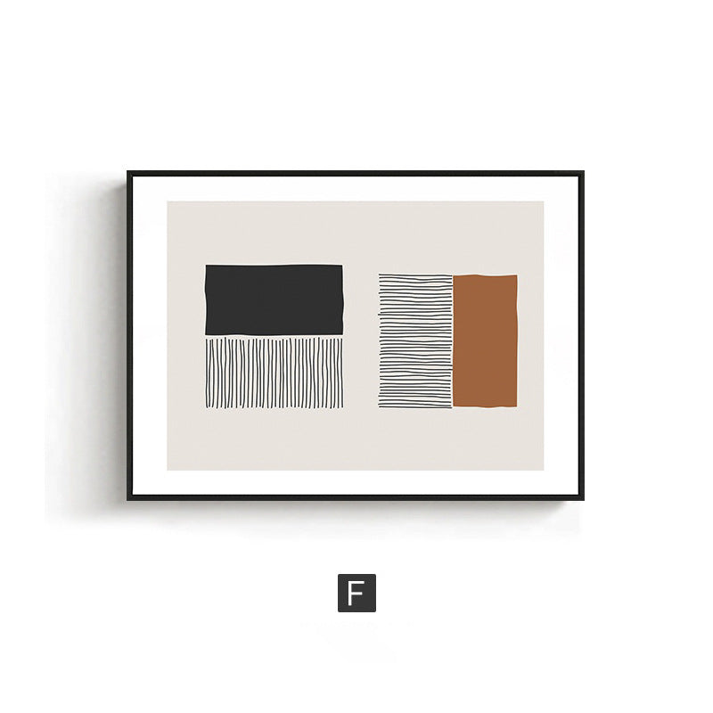 Abstract Minimalist Canvas Wall Art Homeandso