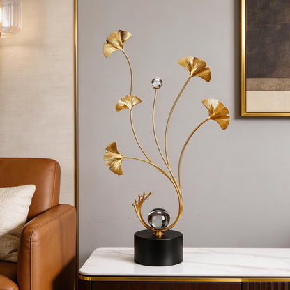 Elegant Floral Design Decorative Sculpture Homeandso