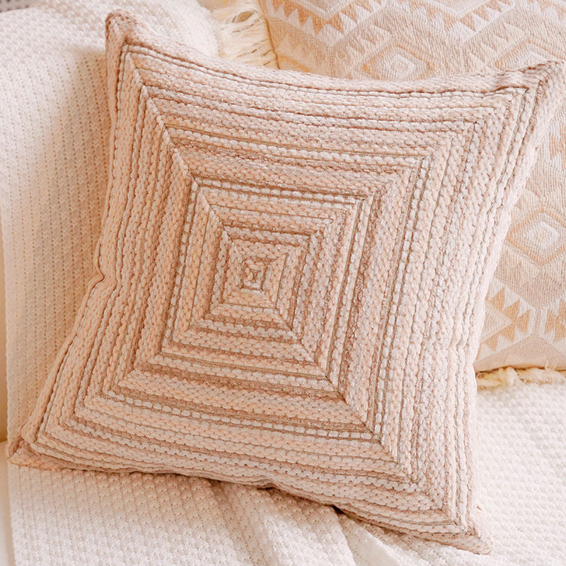 Decorative Tropical Palm Pattern Pillow
