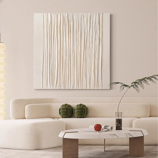Textured Minimalist Canvas Wall Art Homeandso
