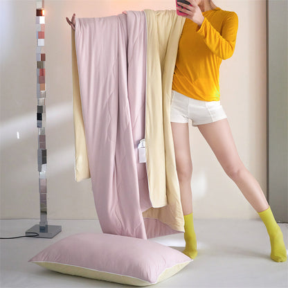 Reversible Lightweight Summer Comforter Homeandso