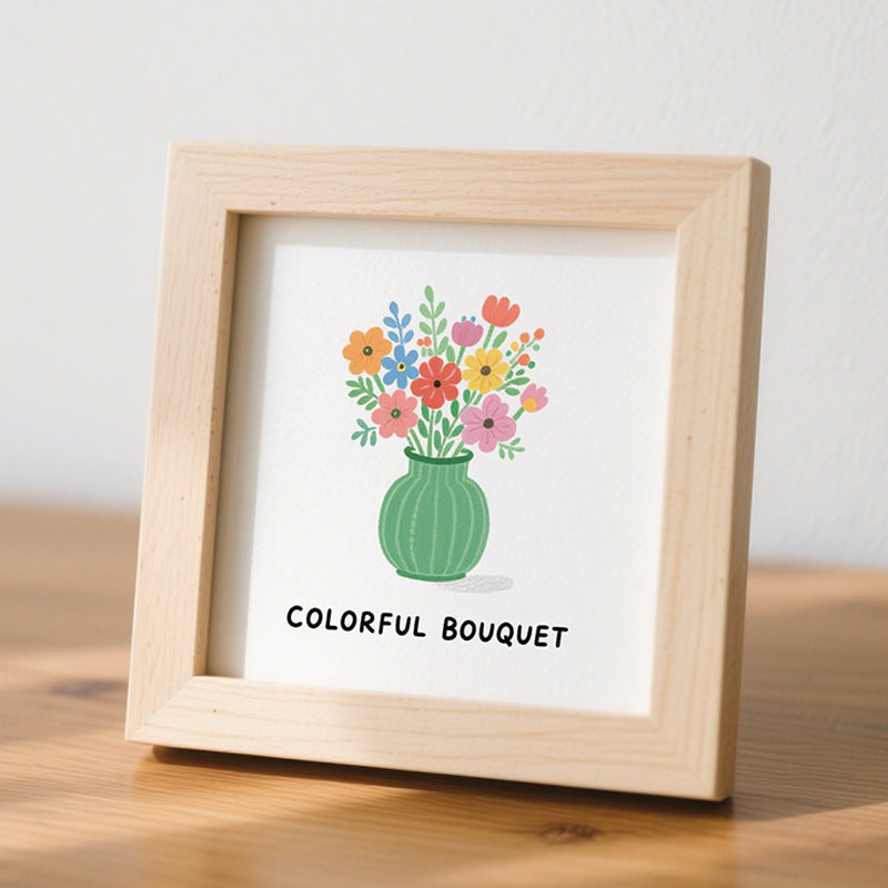 Framed Floral Art Print