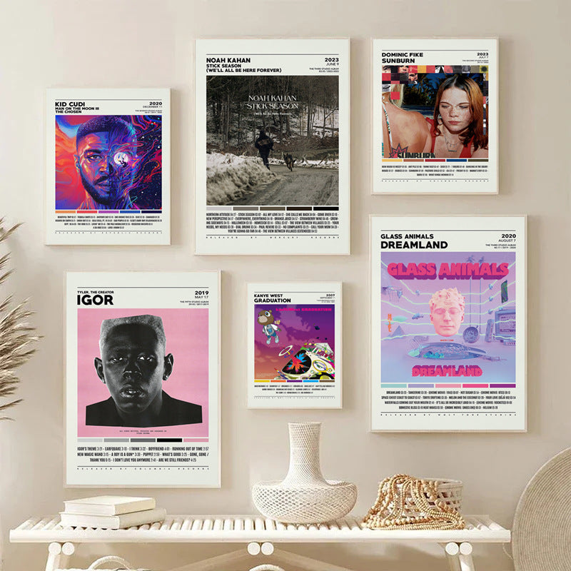 Album Cover Artwork Print Homeandso