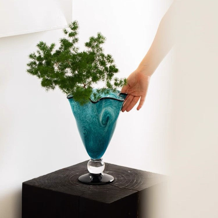 Homeandso Decorative Glass Vase