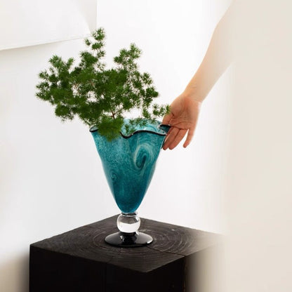 Homeandso Decorative Glass Vase