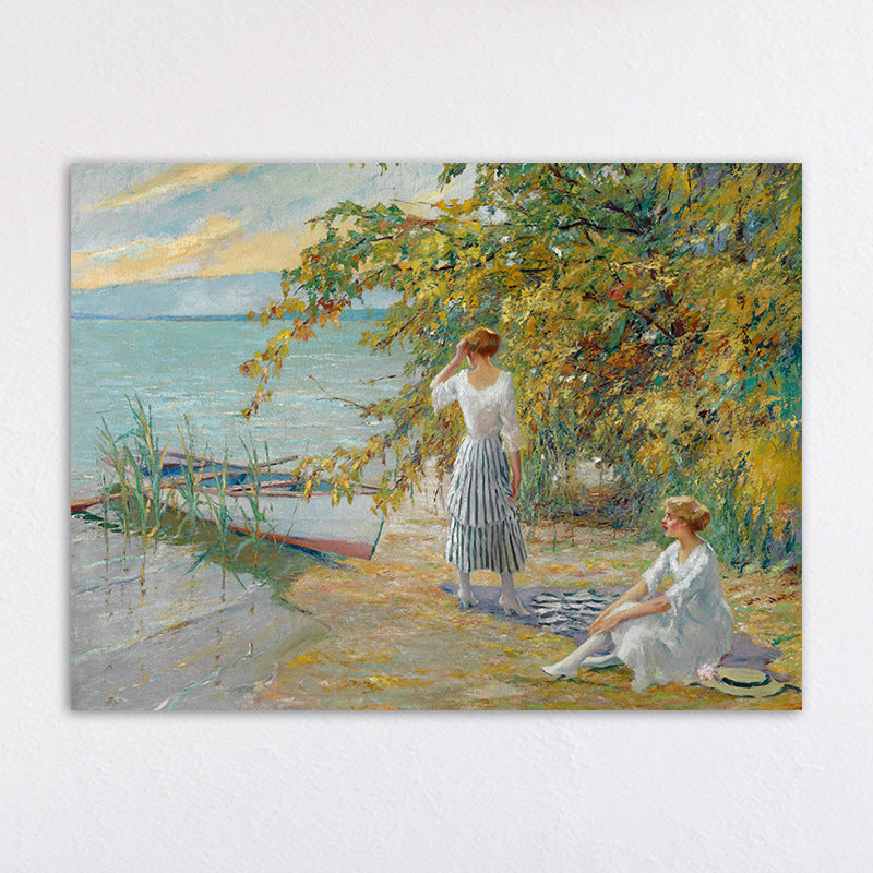 Vintage Floral Canvas Wall Art Homeandso