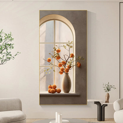 Decorative Artificial Orange Blossom Arrangement Homeandso