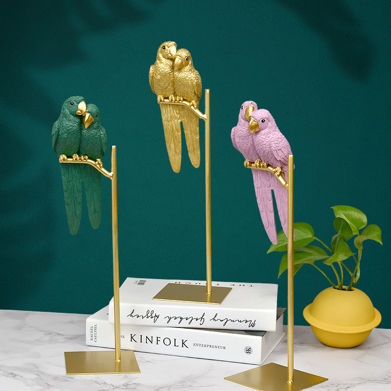 Decorative Parrot Sculpture Homeandso