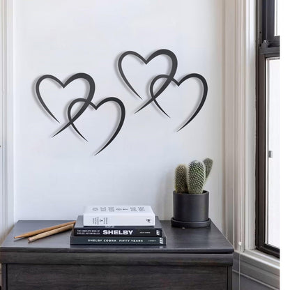 Decorative Heart-Shaped Wall Art Homeandso