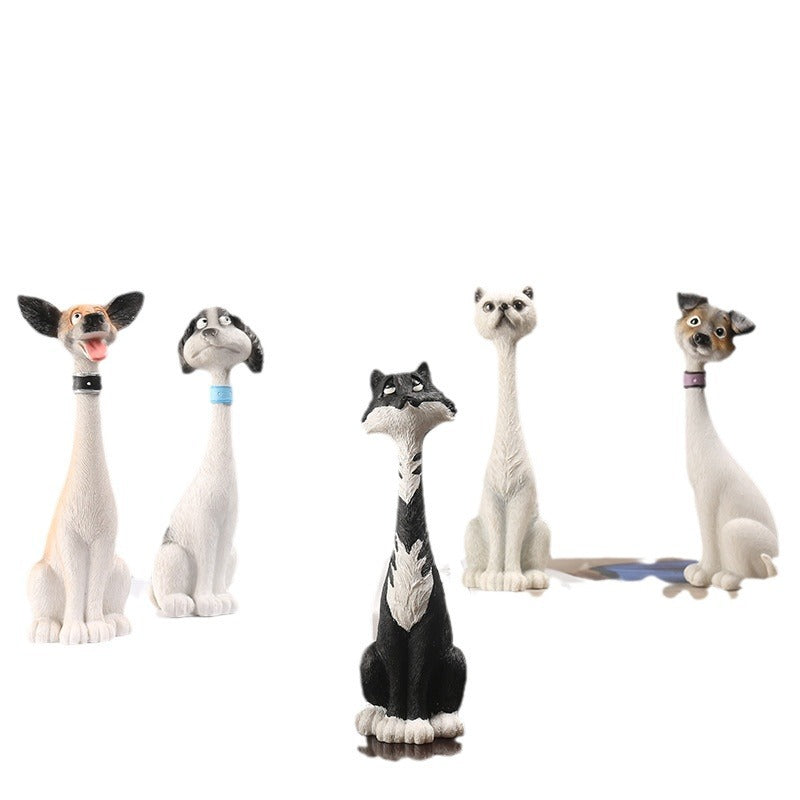 Decorative Cat Sculpture Homeandso