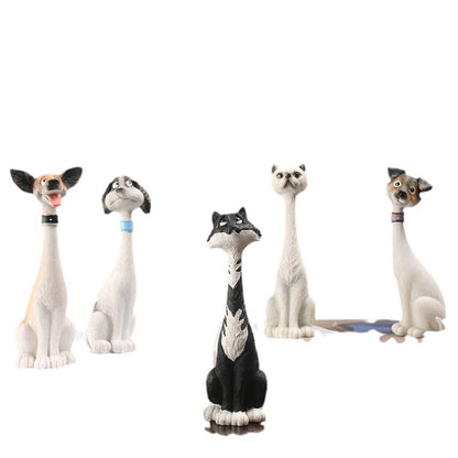 Decorative Cat Sculpture Homeandso