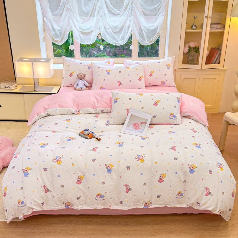 Playful Cartoon-Themed Comforter Set Homeandso
