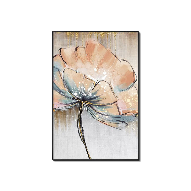 Elegant Floral Wall Art Print Homeandso