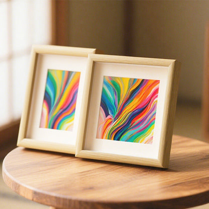 Colorful Abstract Artwork Frame