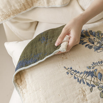 Decorative Decorative Floral Embroidered Throw Pillow Homeandso