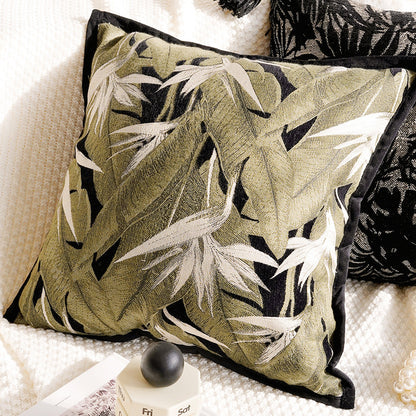 Artistic Botanical Throw Pillow