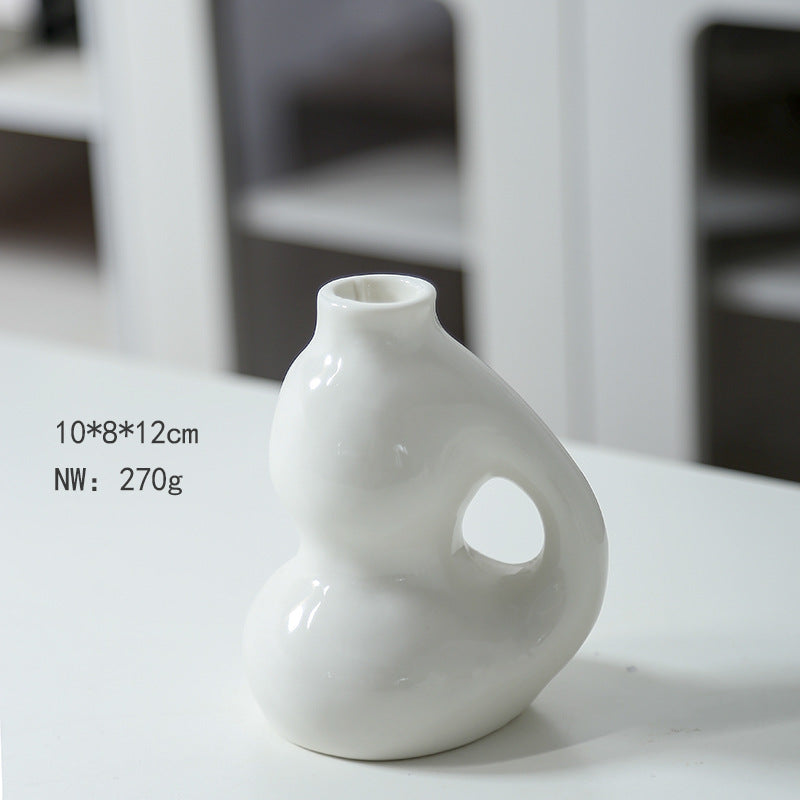 Artistic Ceramic Body-Shaped Vase