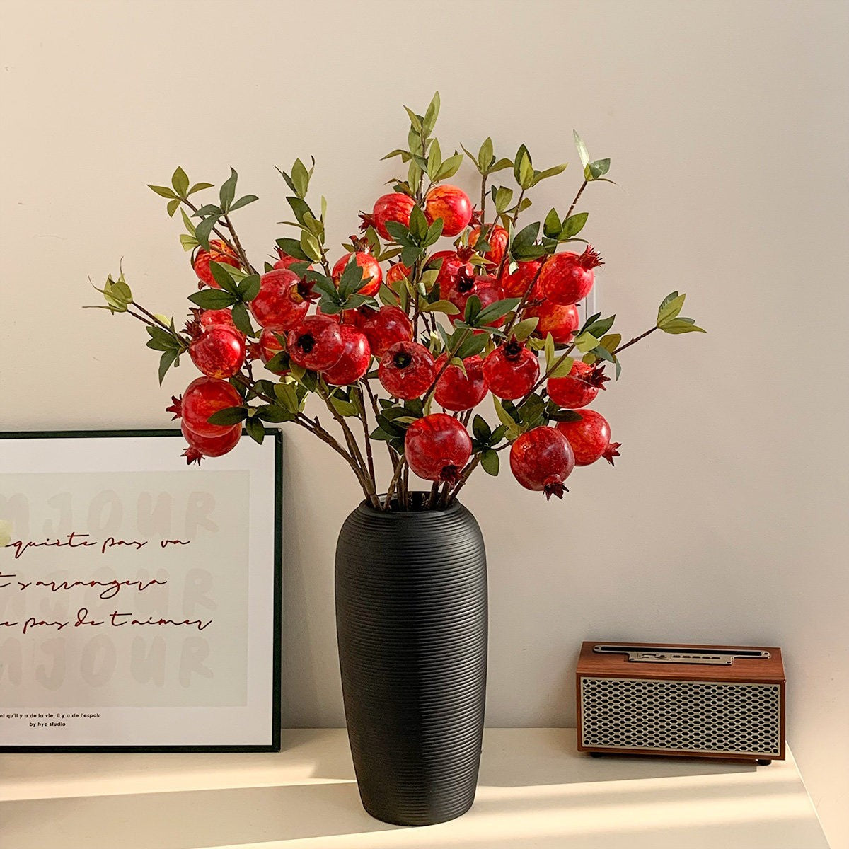 Decorative Pomegranate Branch