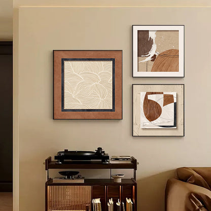 Abstract Textured Framed Art Homeandso