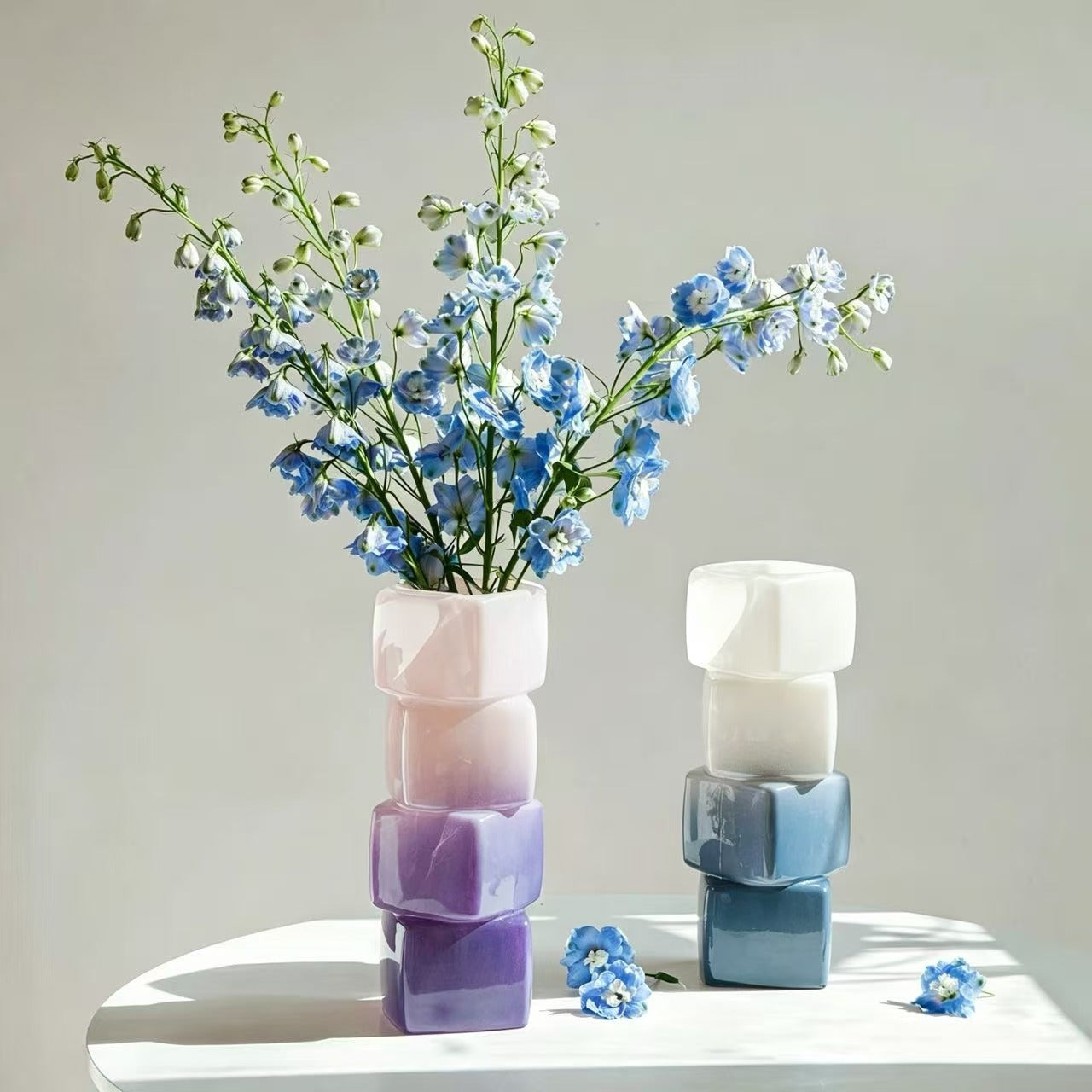 Homeandso Decorative Modern Art Glass Vase